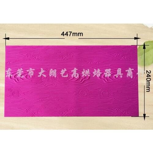 Big Woodgrain Fondant Impression Mat Hot silicone lace mold decoration baking tool cake lace mat fondant lace cake mold