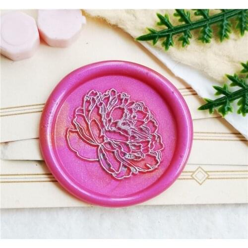 Camellia wax seal stamp/Flower wax seal stamp/Flower wax sealing kit/camellia wax sealing kit /wedding wax stamp box set