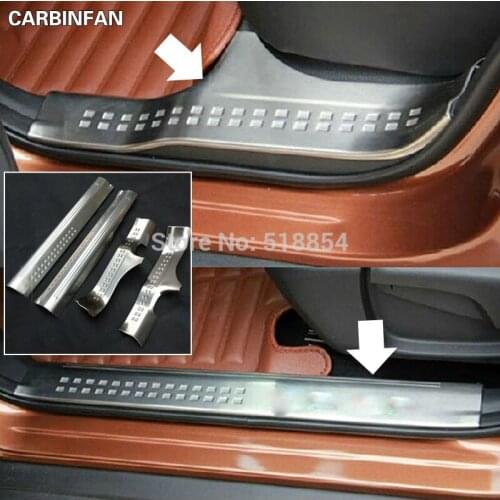Накладки на пороги Nissan CARBINFAN China At AliExpress