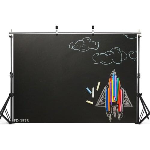 Blackboard Photography Backdrop for Photo Shoot Props Back To School Child Kids Baby Vinyl Cloth Background Photo Shoot