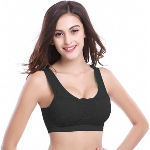 Women Breathable Sports Bras Running T Shirt Push Up Seamless Gym Yoga Fitness Top Breathable Shockproof Padded Sports Bra