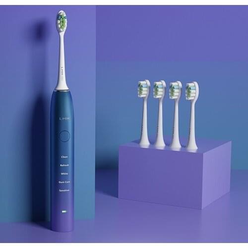 LMN L1 Electric Toothbrush Powerful Ultrasonic Sonic Electric USB Rechargeable Adult Whitening Medical Technology Brushing
