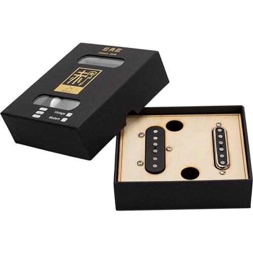 Electric Guitar Pickups Alnico 5 Pickup Black Electric Guitar Replacement