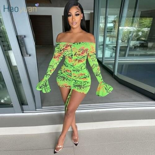 Расклешенные летние платья HAOYUAN China At AliExpress