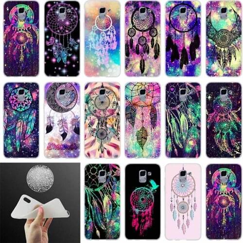 Soft Phone case Cover Midnight Dream catcher FOR Coque Samsung Galaxy J6 J4 J8 J7 2018 Plus J3 J5 J7 Prime Pro 2017 2016 Casse