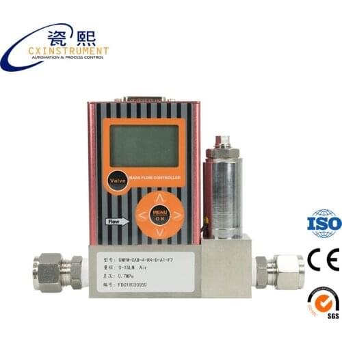 LPG Flow Meter 0-500sccm Flow Range and 1.0% High Accuracy Digital display digital air flow meter