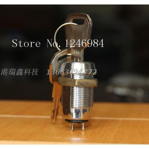 [SA]Taiwan Kim Tae-electronic lock key switch M19 electronic key switch two tranches S236-3C-2 original authentic--20pcs/lot