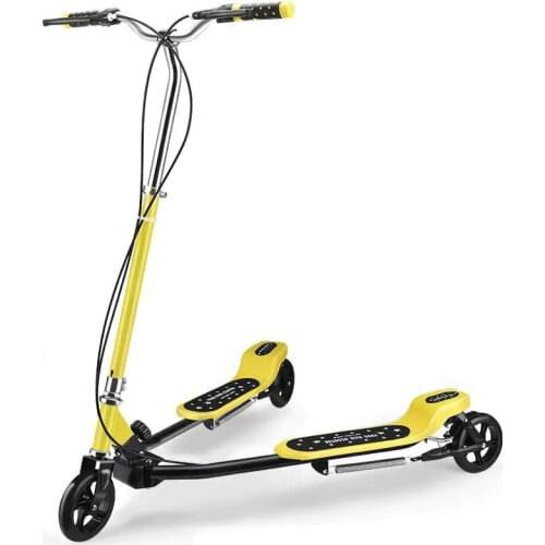 For Adult Support 100kg Breaststroke scooter Speeder Scooter Three-wheel Foot Scooter Kick scooters