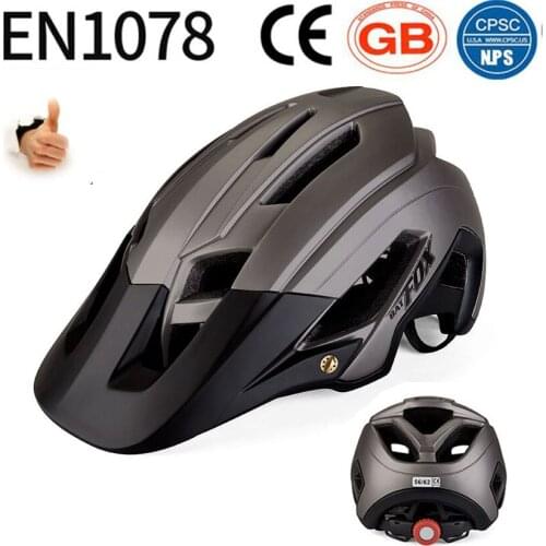 Batfox Road Mountain Bike Helmet Ultralight Dh Mtb All-Terrain Bicycle Helmet Sports Ventilated Riding Cycling Helmets Ciclismo