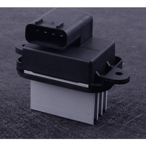 Blower Motor Power Resistor Heater Fan Resistor Module 4 Fin Fit for Nissan 27151-ZT00A Armada Frontier Pathfinder Quest Titan