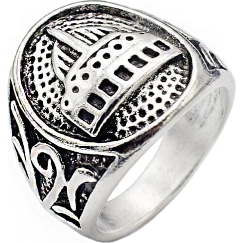 Vintage Crown Rings for Women Silver Plated Zinc Alloy Wedding Rings Statement Engagement Rings Women Jewelry