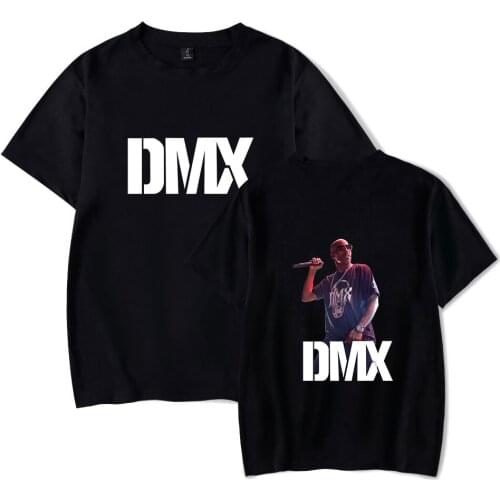 DMX-2D Fashion Printing T-shirt Short Sleeve Harajuku Hip Hop Unisex T-shirt Summer Funny T-shirt, Round Neck Informal T-shirt