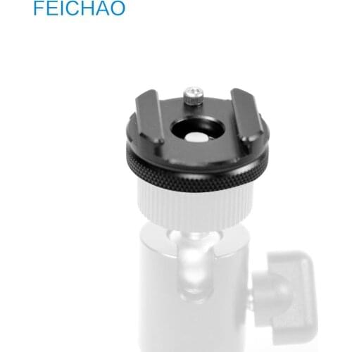 1/4 Hot Shoe Tripod Mount Camera Adapter Lock LED Light Flash Bracket Holder SLR Camera Photography Accessory Gimbal Bracket