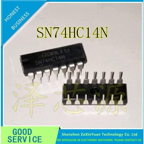20pcs/lot SN74HC14N DIP-14 SN74HC14 74HC14N 74HC14 NEW