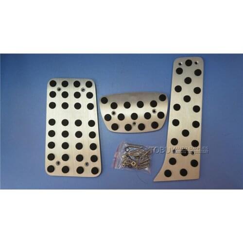 TTCR-II Car Accessories For TOYOTA REIZ Automatic Accelerator Fuel Gas Brake Foot Rest Pedal Plate Pad Car stickers styling