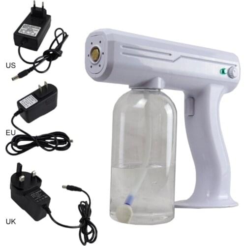 Wireless Household Disinfection Handheld Atomizer Rechargeable Blue Ray Sprayer 667A