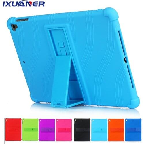 For IPad 9.7 2018 2017 Case Cover for IPad Air 2 Air 1 Case 5 6 5th 6th Generation Funda Soft Silicon + PC Kickstand Kids Coque