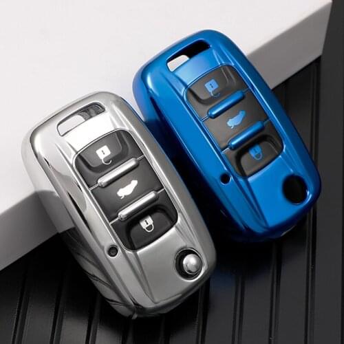 For Wuling HongGuang Macro Light S1 Baojun 730 510 560 310 630 310W Car Key Cover Case Bag Shell Protector Keychain