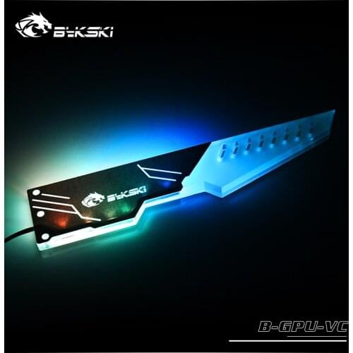 BYKSKI Symphony AURA graphics card bracket RGB belief lamp fixed support bracket companion computer light pollution decoration