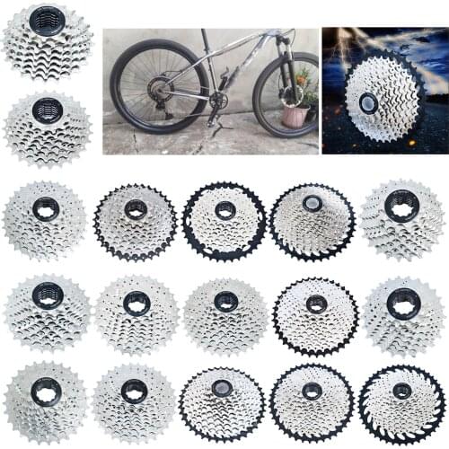 Bike Cassette Freewheel 8 9 10 Speed Freewheel 11-25T/46T Cycle Cassette Sprockets Bicycle Flywheel Repair Components Parts