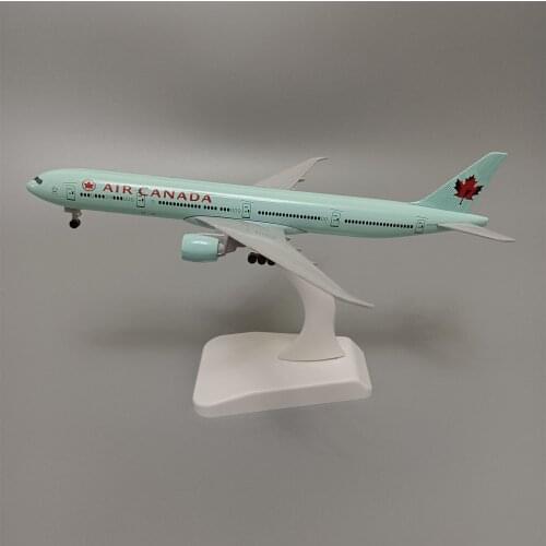 19cm Alloy Metal Air Canada Airlines Boeing 777 B777 Airplane Model Airways Plane Model W Wheels Landing Gears Diecast Aircraft