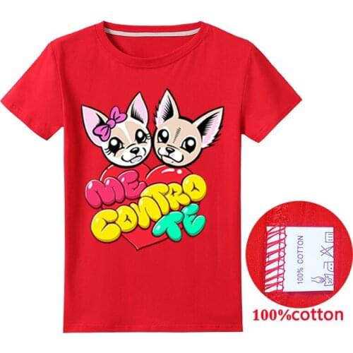 Fashion Boys Girls Cartoon Me Contro Te Compleanno T Shirt Kids Clothes Tee Short Sleeve Shirts for Teenage Top Clothing