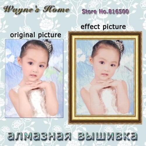 Personalized Customize Diy Diamond Painting Embroidery Rhinestone Pasted Painting Diamond Cross Stitch For Gift Free Shipping