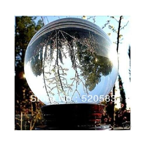 WHOLESALE*HUGE ASIAN QUARTZ CLEAR CRYSTAL BALL SPHERE 150MM + STAND