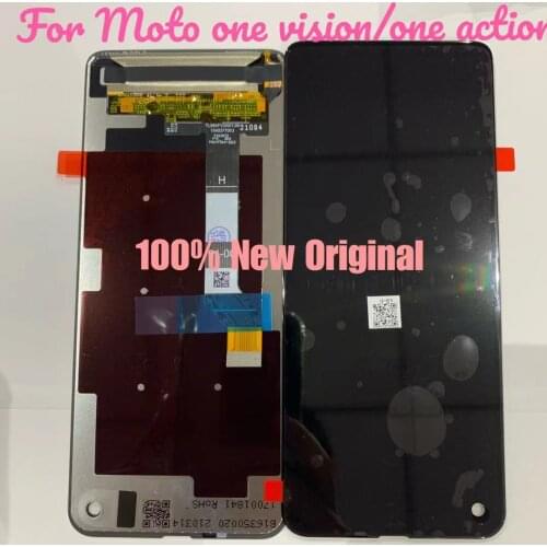 Original LCD Screen For Moto One Action LCD Display For One Action XT2013 Display LCD Screen Touch Digitizer Assembly