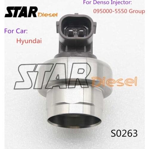 STAR Diesel Common Rail Fuel Injector Solenoid Valve S0263 Auto Spare Parts ForHyundai Denso 095000-5550 Group