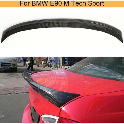 Carbon Fiber rear trunk spoiler wing for BMW E90 M Tech M Sport 2005-2008