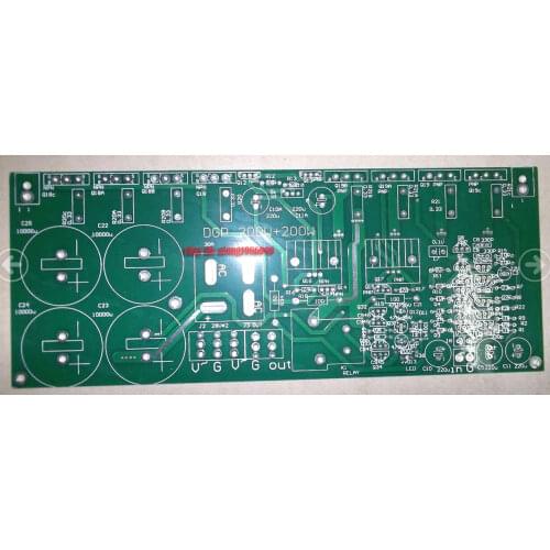 ZEROZONE One Pair DGP Mono Power Amplifier Bare PCB 200W+200W Base On UK Cyrus Amp Lines