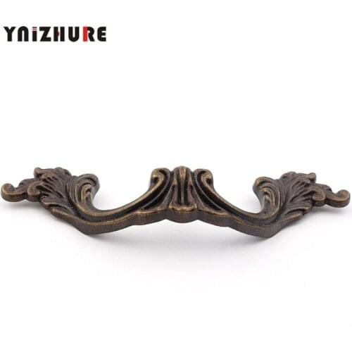 1Pc Antique Furniture Handle Cabinet Knobs and Handles Drawer Kitchen Door Pull Cupboard Handle Furniture Fittings 81mm/116mm