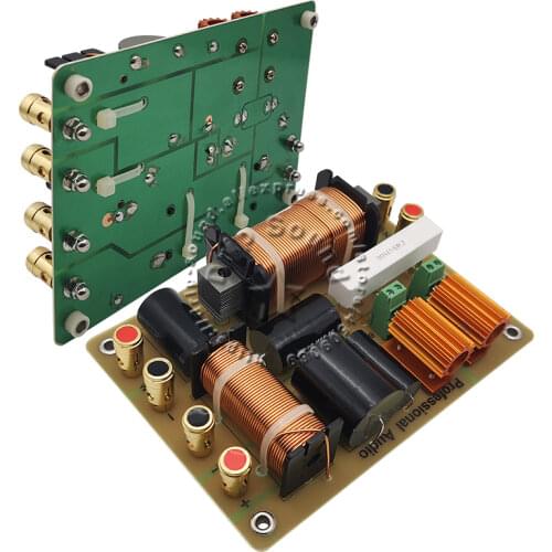 800W 2 Way 2 Unit Hi-Fi Audio Speaker Frequency Divider High-Low Crossover Filters