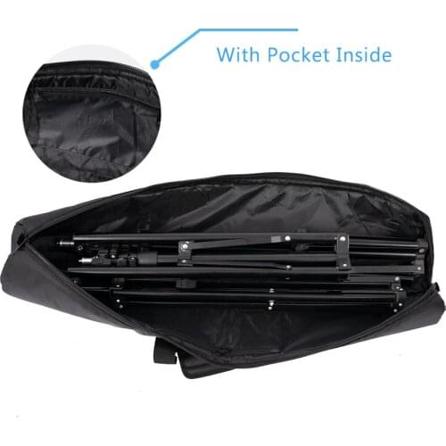 70cm Portable Thicken High Protection Camera Tripod Monopod Rod Holder Case Bag Zippered Box Oxford Cloth Photo Outdoor Big Bag