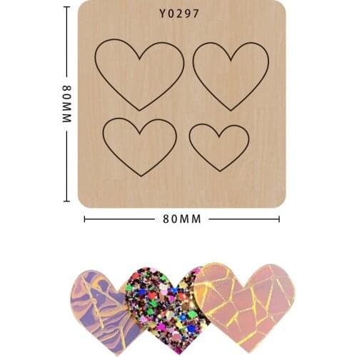 Bowknot Scrapbook Molds Diy Wooden Die Cutting Handmade New Bow Molds Template Suitable For Sizzix Big Shot Machines