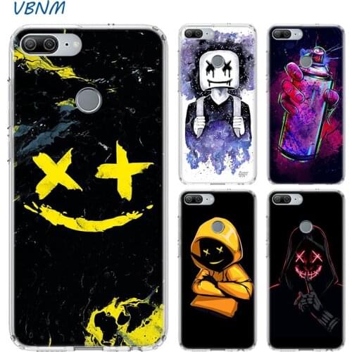 DJ Marshmallow Case For Huawei Honor 30 30s Play4T 20 9X Pro 8X 10 lite 9A 8A 8C 8S 9 V30 Y5 Y6 Y7 Y9 2019 Cover