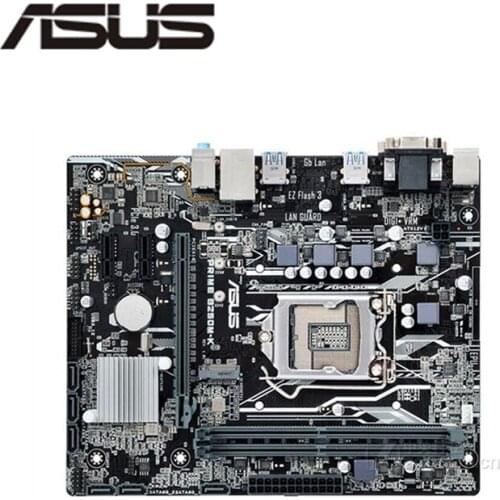 For Asus PRIME B250M-K Original Used Desktop Intel B250 B250M DDR4 Motherboard LGA 1151 i7/i5/i3 USB3.0 SATA3