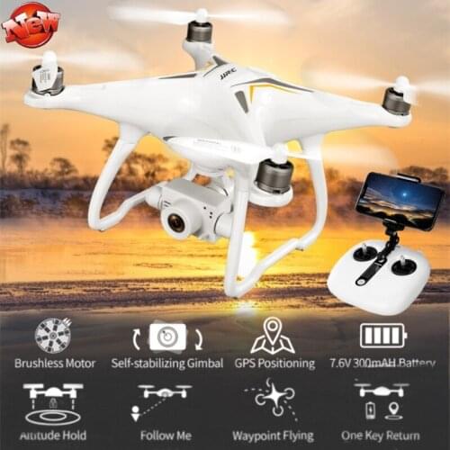GPS Drone 2-Axis Self-Stabilizer 5G 1080P Camera WiFi FPV Altitude Hold Waypoint Flight Brushless Follow Me Selfie RC Quadcopter