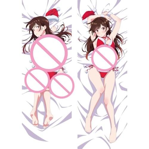 MMF Rent-A-Girlfriend sexy Chizuru Mizuhara Mami Nanami Ruka Sarashina Dakimakura Kanojo, Okarishimasu Body Pillow Case Cover