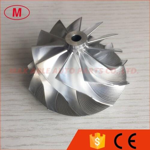 GT15-25 11+0 blades 49.62/61.98mm Turbo Billet/milling/aluminum 2618 compressor wheel