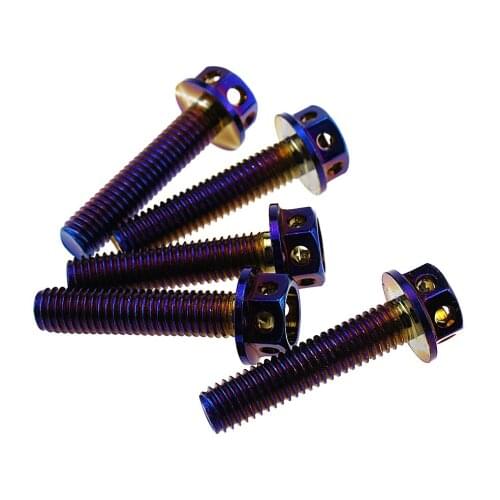 New 5pcs Titanium M8 Wheel Lug bolt screw for vespa Sprint 125