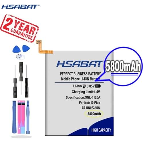 New Arrival [ HSABAT ] EB-BN972ABU Battery for Samsung GALAXY Note 10+ Note10Plus Note 10 Note10+ Plus SM-N975F SM-N975DS