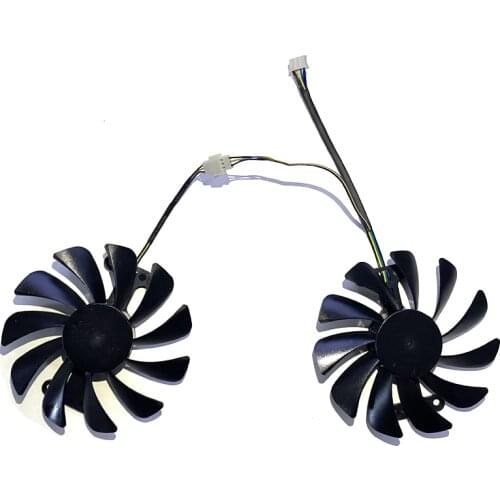 NEW 2PCS GFM10012H12SPA 95MM Gainward GTX1070 Cooling Fan For KFA2 GALAXY GeForce GTX 1070 1070Ti 1080 EXOC SNPR Graphics Card