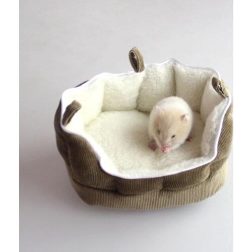 Pet Nest Velvet Hanging Sofa Bed Hammock for Ferret Hamster Guinea Pig Squirrel
