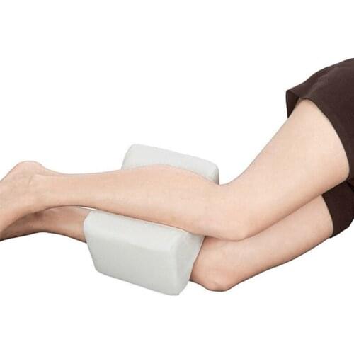 Memory Foam Knee Pillow for Sleeping Between the Legs Cushion for Side Sleepers Align Spine Pregnancy Body Pillows Back Support