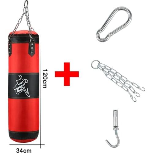 Professional Boxing Punching Bag Punching Bag Training Fitness Belt Sling Adult Gym Exercise Empty Weight Boxing Bag