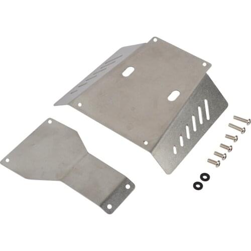 RC Car Stainless Steel Chassis Skid Plate Guard for Tamiya CC01 Upgrade Parts