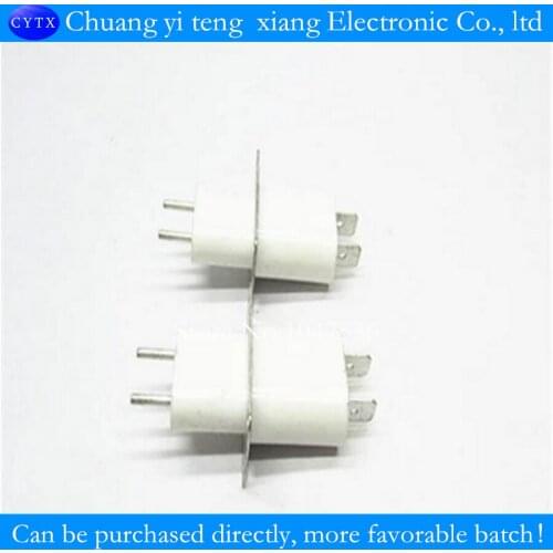 Wave magnetron filament socket plug socket with screw magnetron not lead 10PCS/LOT