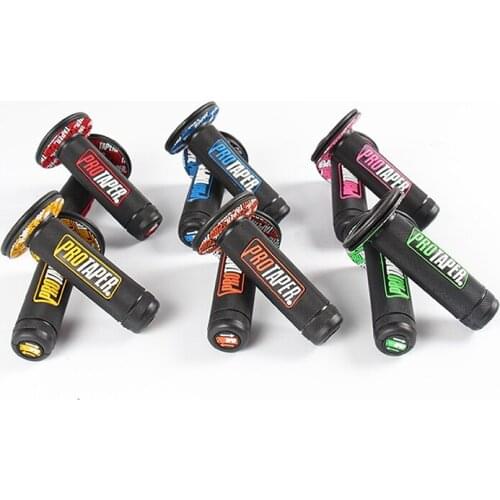 Handle Grips Pro taper Motorcycle High Quality Protaper Dirt Pit Bike Motocross 7/8" Handlebar Rubber Gel Hand Grips Brake Hands